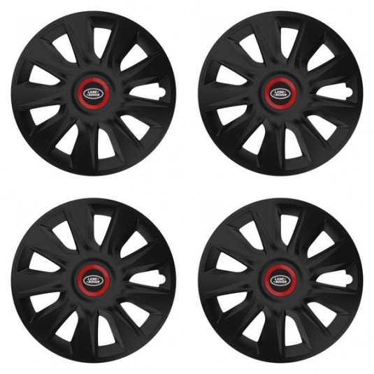 Puklice pre Land Rover 14 STRATOS RR black