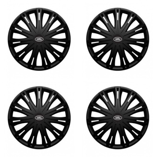 Puklice pre Land Rover 14 SPARK BLACK1