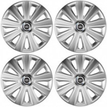 Puklice pre Land Rover 16 Aviator carbon RC 16 silver