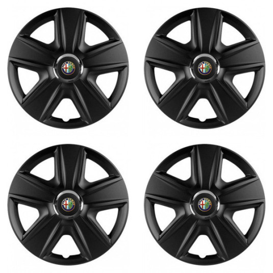 Puklice pre Alfa Romeo 15 ESPRIT RC BLACK