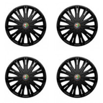 Puklice pre Alfa Romeo 17 SPARK BLACK