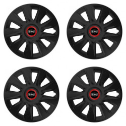 Puklice pre Kia (staršie logo) 17 STRATOS RR black