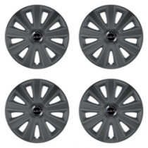 Puklice pre Kia (nové logo) 15 Aviator carbon grafite