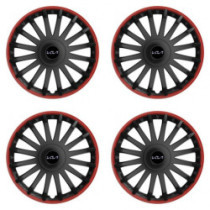 Puklice pre Kia (nové logo) 16 CRYSTAL RO black