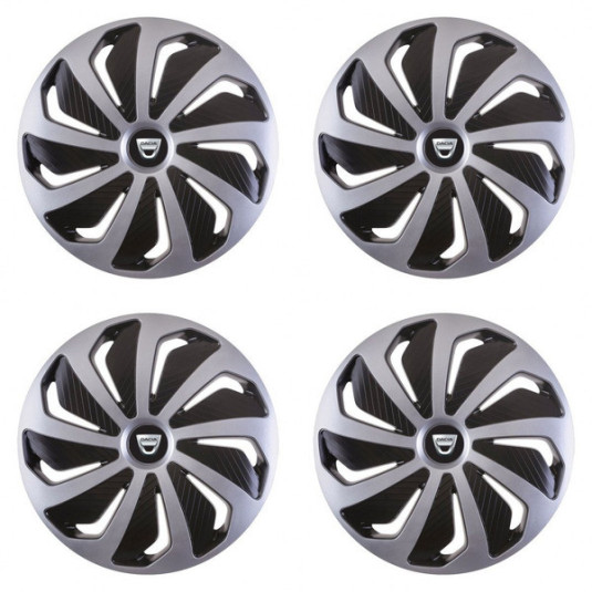 Puklice pre Dacia (staršie logo) 15 WIND SB