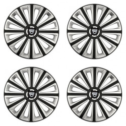 Puklice pre Dacia (staršie logo) 15 TREND RC double colour