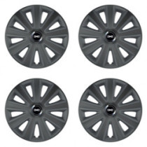 Puklice pre Dacia (nové logo) 14 Aviator carbon RC grafite