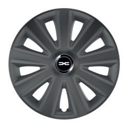 Puklice pre Dacia (nové logo) 14 Aviator carbon RC grafite