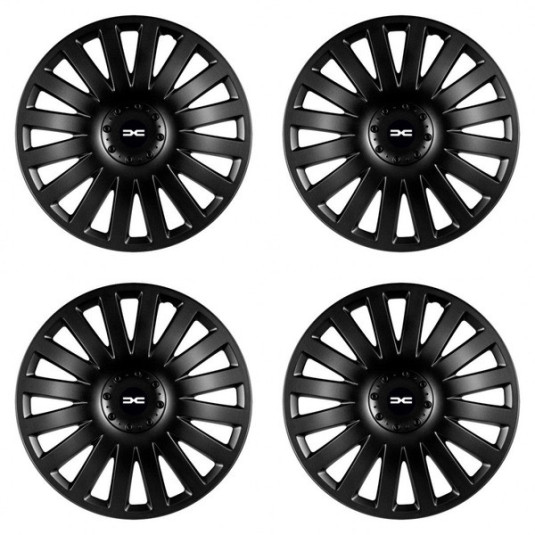 Puklice pre Dacia (nové logo) 15 Smart black