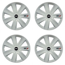 Puklice pre Dacia (nové logo) 15 GTX carbon white