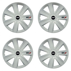 Puklice pre Dacia (nové logo) 16 GTX carbon white