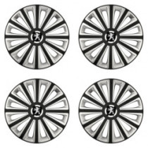 Puklice pre Peugeot (staršie logo) 15 TREND RC double colour