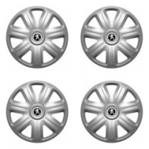 Puklice pre Peugeot (staršie logo) 15 COMFORT