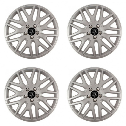 Puklice pre Peugeot (nové logo) 15 DAKAR