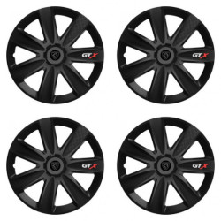 Puklice pre Peugeot (nové logo) 15 GTX CARBON black