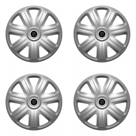 Puklice pre Peugeot (nové logo) 15 COMFORT