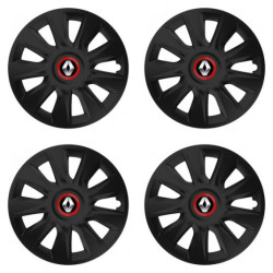 Puklice pre Renault (staršie logo) 14 STRATOS RR black