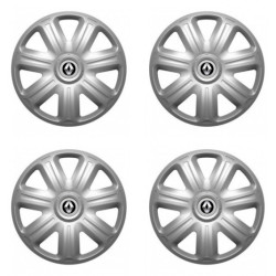 Puklice pre Renault (staršie logo) 14 COMFORT