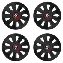 Puklice pre Renault (staršie logo) 17 STRATOS RR black