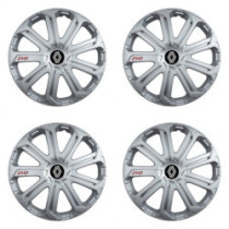 Puklice pre Renault (nové logo) 14 Evo silver
