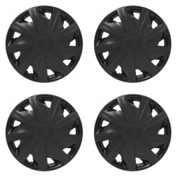 Puklice pre dodávky 15 Craft black