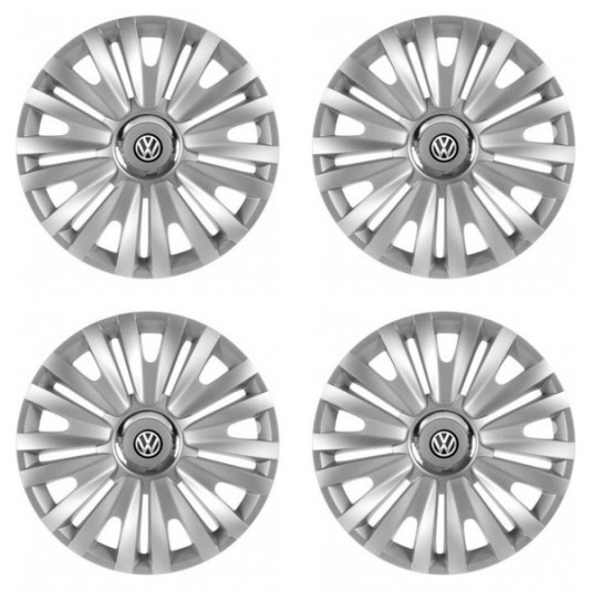 Puklice pre VW (čierne) 14 ROYAL RC