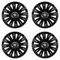 Puklice pre VW (čierne) 14 ACTIVE RC BLACK