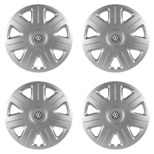 Puklice pre VW (čierne) 15 Master