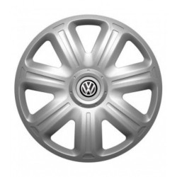 Puklice pre VW (čierne) 15 COMFORT