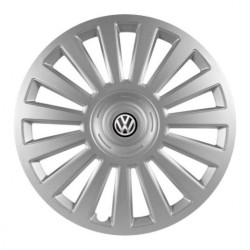 Puklice pre VW (čierne) 16 Luxury