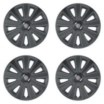 Puklice pre VW (čierne) 16 Aviator carbon RC16 grafite