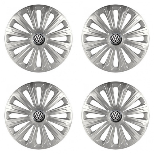 Puklice pre VW (čierne) 16 TREND RC