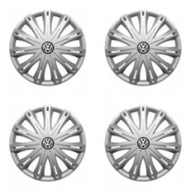 Puklice pre VW (čierne) 16 SPARK