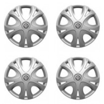 Puklice pre VW (čierne) 16 DYNAMIC