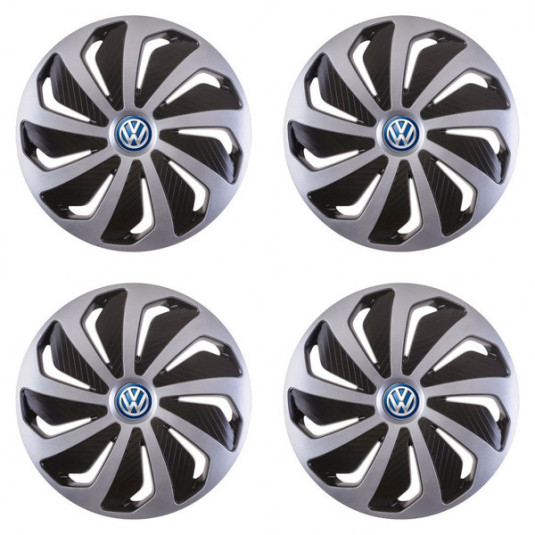 Puklice pre VW (modré) 15 WIND SB