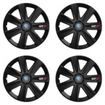 Puklice pre VW (modré) 15 GTX CARBON black