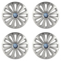 Puklice pre VW (modré) 15 TREND RC