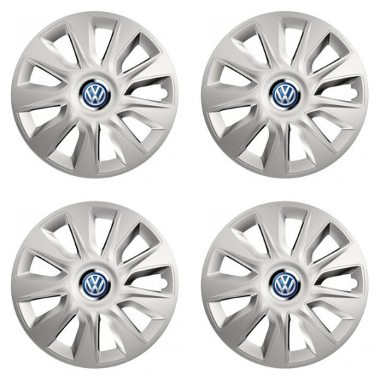 Puklice pre VW (modré) 15 STRATOS RC