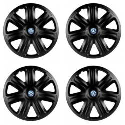 Puklice pre VW (modré) 15 COMFORT BLACK