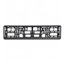 Podložka pod ŠPZ čierna T2