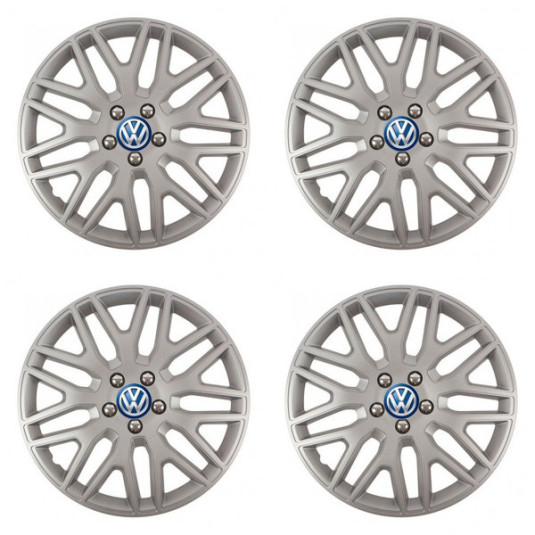 Puklice pre VW (modré) 16 DAKAR