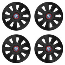 Puklice pre VW (modré) 16 STRATOS RR black