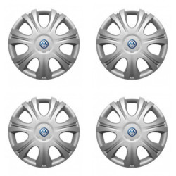 Puklice pre VW (modré) 16 IMPULSE 16-VERSACO