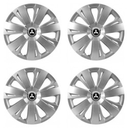 Puklice pre Mitsubishi (strieborné) 16 ENERGY RC