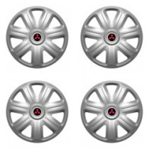 Puklice pre Mitsubishi (červené) 14 COMFORT