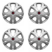 Puklice pre Mitsubishi (červené) 14 DYNAMIC