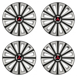 Puklice pre Mitsubishi (červené) 15 TREND RC double colour