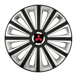 Puklice pre Mitsubishi (červené) 15 TREND RC double colour