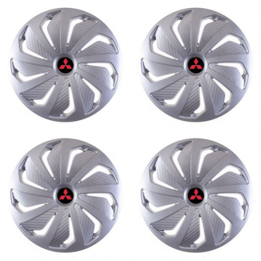 Puklice pre Mitsubishi (červené) 16 WIND RC SI