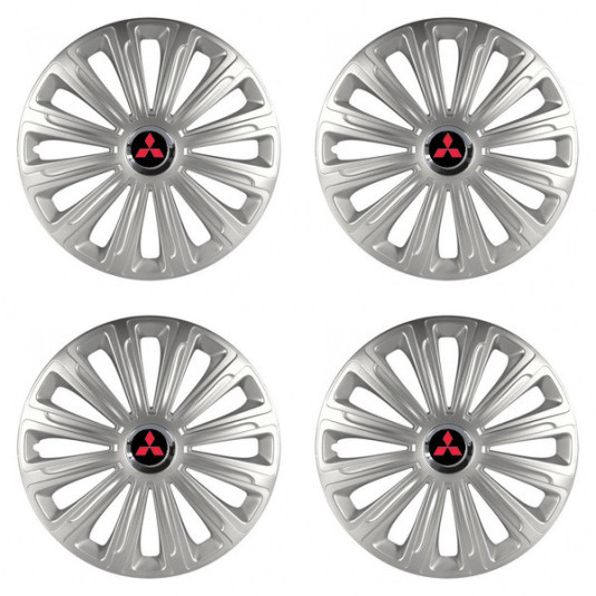 Puklice pre Mitsubishi (červené) 16 TREND RC